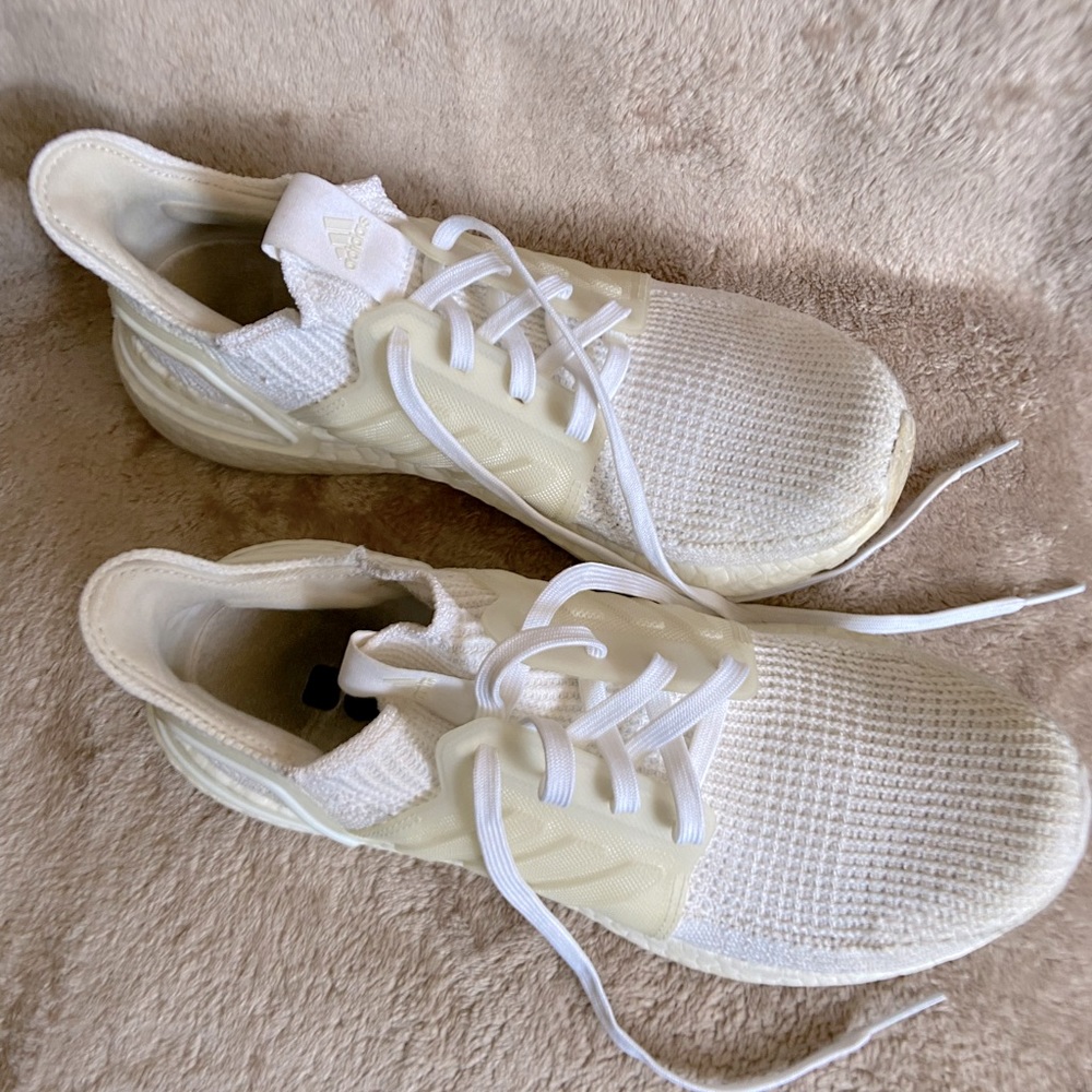 Adidas White Running Shoes